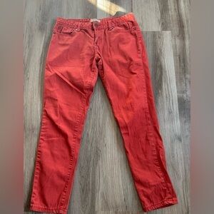 Sanctuary Dark Orange Skinny Jeans